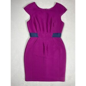 Authentic Oscar De La Renta 2010 Runway Collection Sheath Dress Silk Italy 6